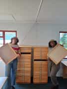 New Entomology Cupboards at Grootbos Foundation!