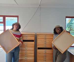 New Entomology Cupboards at Grootbos Foundation!