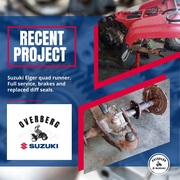 Suzuki Eiger Quad Runner Service