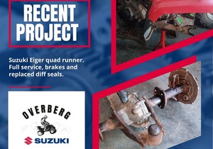 Suzuki Eiger Quad Runner Service