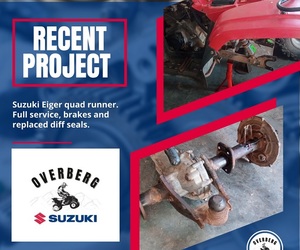 Suzuki Eiger Quad Runner Service