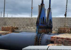 1.2m Gate Valve Project for Abagold in Hermanus