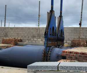 1.2m Gate Valve Project for Abagold in Hermanus