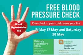 World Hypertension Day: Free Blood Pressure Tests