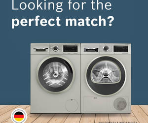 Bosch Laundry Duo: Washer and Dryer