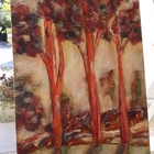 Blue gum forest by Annalene van der Colff - Gallery Art by Annalene - Xplorio™ Gansbaai