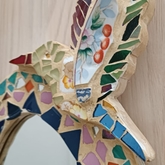 Vintage mosaic mirror @ Hermanus factory shop 