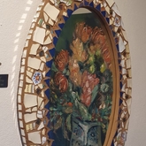 Vintage mosaic mirror @ Hermanus Factory Shop - Gallery Art by Annalene - Xplorio™ Gansbaai