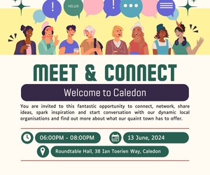 Caledon Meet and Connect Event: 13 June 2024