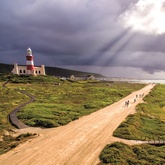 Struisbaai MTB with Lighthouse - Chas Everitt Cape Agulhas - Xplorio™ L'Agulhas / Struisbaai