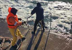 Diver Surface Recovery