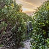 Path to the beach - Guppy Huys Oceanfron Eco Villa - Xplorio™ Gansbaai