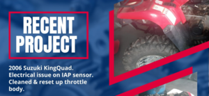 Expert Motorbike Repairing for 2006 Suzuki KingQuad