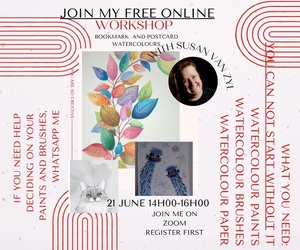 Join Our Free Online Watercolour Workshop on Zoom!