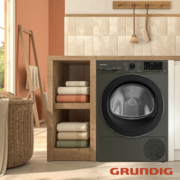 Efficient Silver Grundig Washing Machine