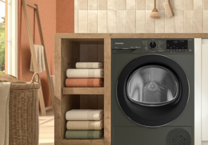 Efficient Silver Grundig Washing Machine