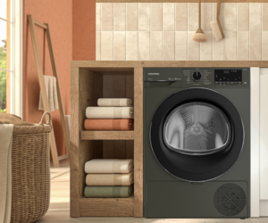 Efficient Silver Grundig Washing Machine