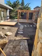 Seafront Landscaping at House Holscher in Eastcliff