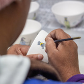 Painting Ceramics by Hand - Kapula Candles - Xplorio™ Bredasdorp