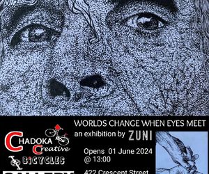 Zuni Exhibition at Chadoka Art & Bicycles