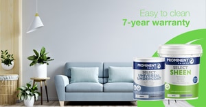 Opt for Durable Select Sheen Paint: 7-Year Warranty!