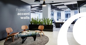 Transform Your Office Foyer with Accent Walls!