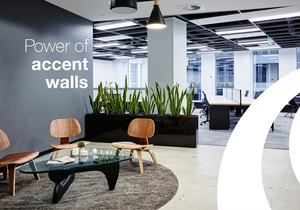 Transform Your Office Foyer with Accent Walls!