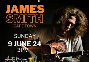 Free Live Music: James Smith on 9 June 2024