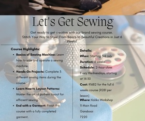 6-Week Sewing Course