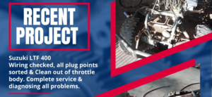 Suzuki LTF 400 Maintenance