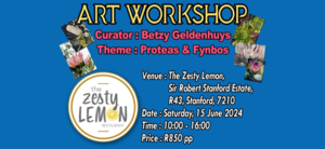 15 June 2024: Art Workshop with Betzy Geldenhuys