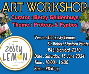 15 June 2024: Art Workshop with Betzy Geldenhuys