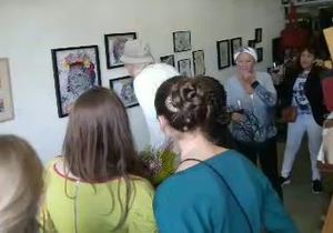 Zuni's Art Exhibition at Chadoka Art & Bicycles: A Success!