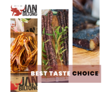 Discover the Best Taste Choice at Jan Biltong t/a Suidwes Biltong!