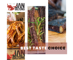 Discover the Best Taste Choice at Jan Biltong t/a Suidwes Biltong!