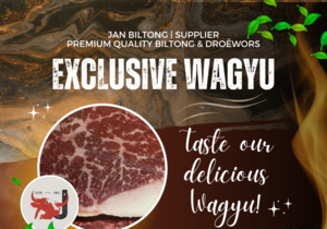Jan Biltong's Omega-Rich Wagyu Biltong and Droëwors