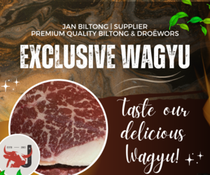 Jan Biltong's Omega-Rich Wagyu Biltong and Droëwors