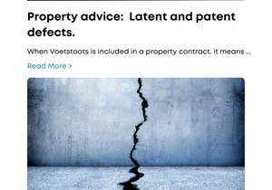 Property Advice: Latent and Patent Defects