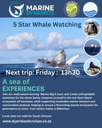 Next Marine Big 5 Trip: 14 June 2024