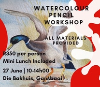 27 June 2024: Watercolour Pencil Workshop