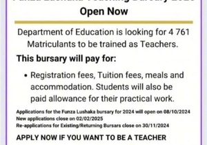Funza Lushaka Teaching Bursary 2025: Apply Now!