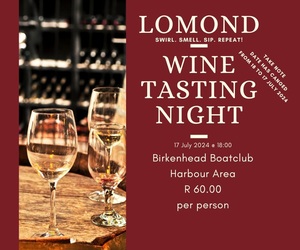 17 July 2024: Lomond Wine Tasting