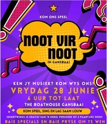 28 Junie 2024: Noot vir Noot Kompetisie