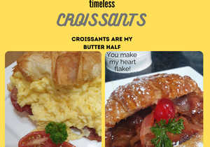 Crispy Breakfast Croissants