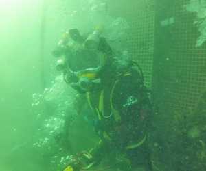 Underwater Rock Drilling