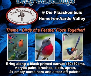 20 July 2024: Beginner's Art Workshop with Betzy Geldenhuys