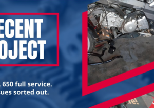 Recent Project Highlight - Suzuki DL 650