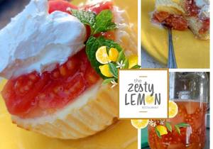 Homemade Cheesecake with Guava Preserve