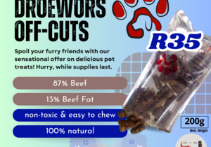 Droëwors Dog Treats