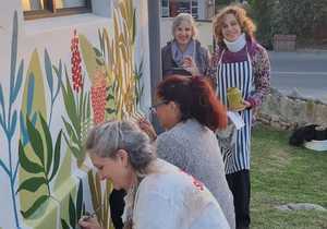 Art Project Brings Colourful Murals to Main Road